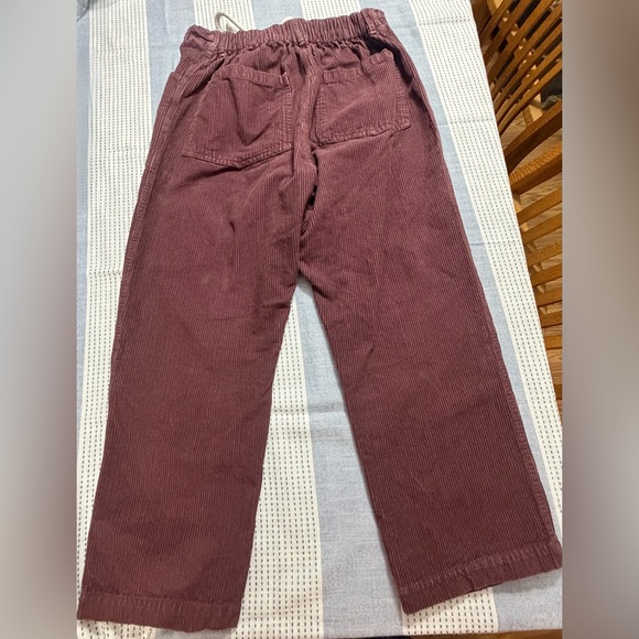 Kimchi Blue Emerson Corduroy Pant- Burgundy - Picture 7 of 12